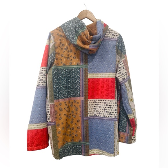 Multi-print button up Jacket - Picture 2 of 3